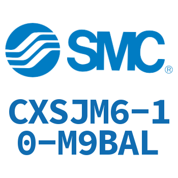 Double cylinder (compact type)-CXSJM6-10-M9BAL