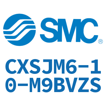 Double cylinder (compact type)-CXSJM6-10-M9BVZS