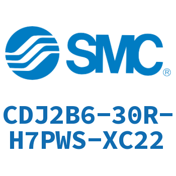 迷你气缸 CDJ2B6-30R-H7PWS-XC22