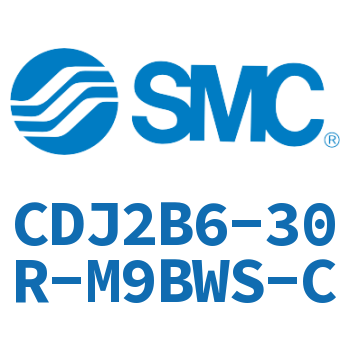 迷你气缸 CDJ2B6-30R-M9BWS-C