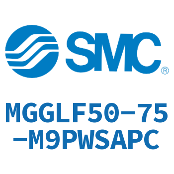 Front mounting flange type/guide cylinder-MGGLF50-75-M9PWSAPC