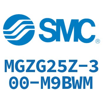 Non-rotating rod type multiplier cylinder-MGZG25Z-300-M9BWM