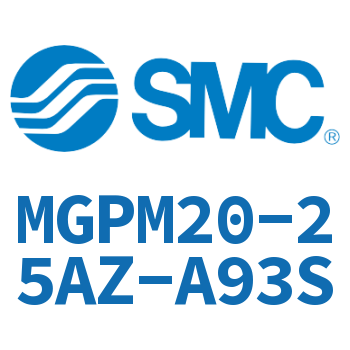 薄型导杆气缸 MGPM20-25AZ-A93S