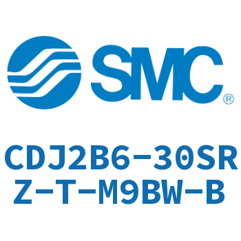 迷你气缸 CDJ2B6-30SRZ-T-M9BW-B