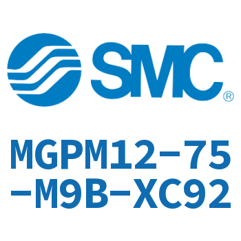 薄型导杆气缸 MGPM12-75-M9B-XC92