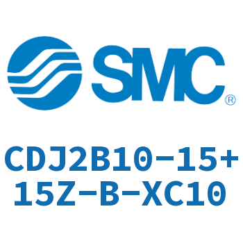 迷你气缸 CDJ2B10-15+15Z-B-XC10