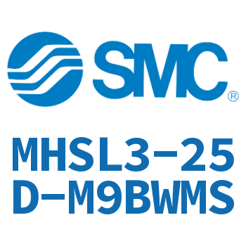 Pneumatic three-jaw long-stroke finger cylinder-MHSL3-25D-M9BWMS