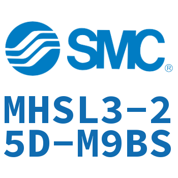 Pneumatic three-jaw long-stroke finger cylinder-MHSL3-25D-M9BS