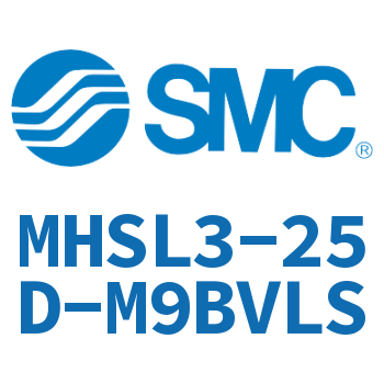 Pneumatic three-jaw long-stroke finger cylinder-MHSL3-25D-M9BVLS