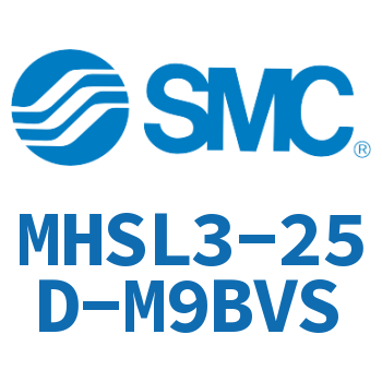 Pneumatic three-jaw long-stroke finger cylinder-MHSL3-25D-M9BVS