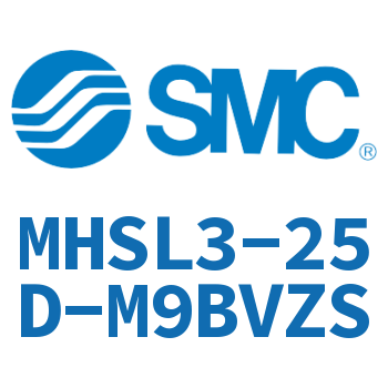 Pneumatic three-jaw long-stroke finger cylinder-MHSL3-25D-M9BVZS