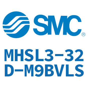 Pneumatic three-jaw long-stroke finger cylinder-MHSL3-32D-M9BVLS