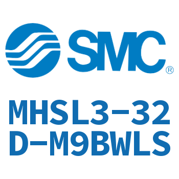 Pneumatic three-jaw long-stroke finger cylinder-MHSL3-32D-M9BWLS