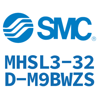 Pneumatic three-jaw long-stroke finger cylinder-MHSL3-32D-M9BWZS