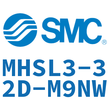 Pneumatic three-jaw long-stroke finger cylinder-MHSL3-32D-M9NW