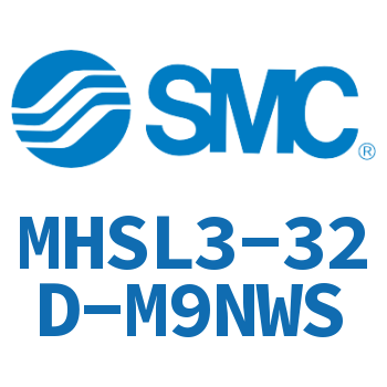 Pneumatic three-jaw long-stroke finger cylinder-MHSL3-32D-M9NWS