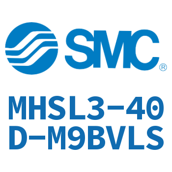 Pneumatic three-jaw long-stroke finger cylinder-MHSL3-40D-M9BVLS