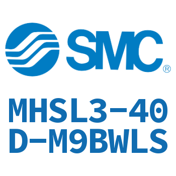 Pneumatic three-jaw long-stroke finger cylinder-MHSL3-40D-M9BWLS