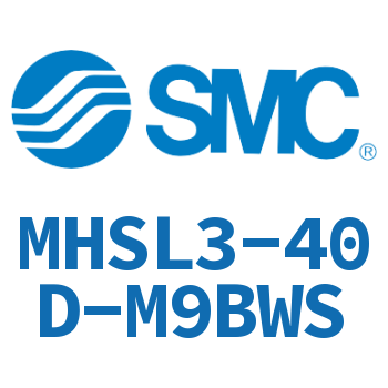 Pneumatic three-jaw long-stroke finger cylinder-MHSL3-40D-M9BWS