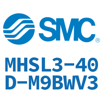 Pneumatic three-jaw long-stroke finger cylinder-MHSL3-40D-M9BWV3