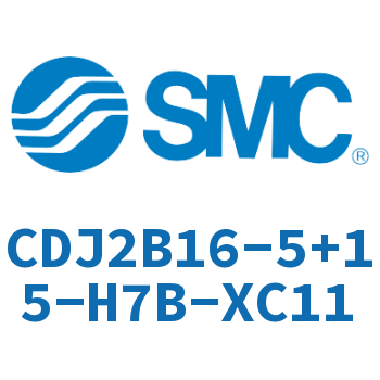迷你气缸 CDJ2B16-5+15-H7B-XC11