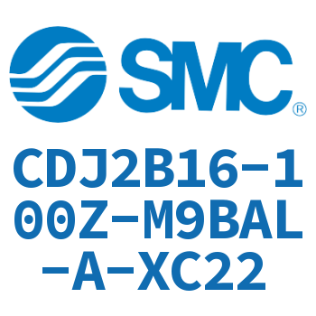 迷你气缸 CDJ2B16-100Z-M9BAL-A-XC22