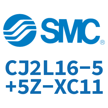 脚座型不锈钢迷你气缸 CJ2L16-5+5Z-XC11