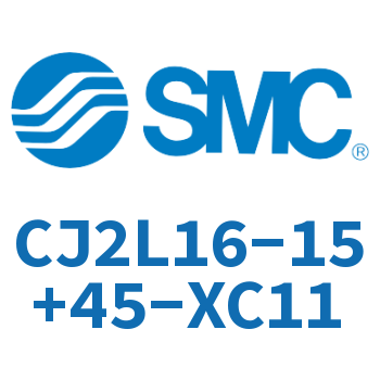 脚座型不锈钢迷你气缸 CJ2L16-15+45-XC11