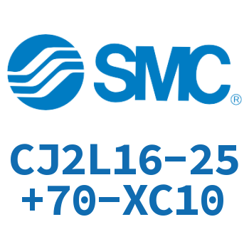 脚座型不锈钢迷你气缸 CJ2L16-25+70-XC10