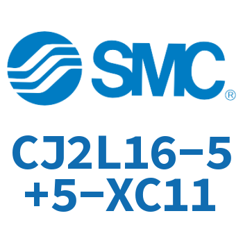 脚座型不锈钢迷你气缸 CJ2L16-5+5-XC11