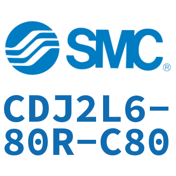 脚座型不锈钢迷你气缸 CDJ2L6-80R-C80