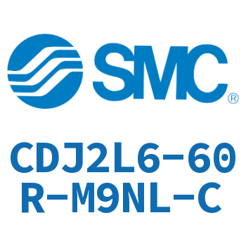脚座型不锈钢迷你气缸 CDJ2L6-60R-M9NL-C