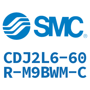 脚座型不锈钢迷你气缸 CDJ2L6-60R-M9BWM-C