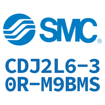 脚座型不锈钢迷你气缸 CDJ2L6-30R-M9BMS