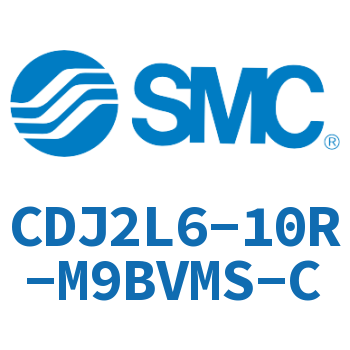 脚座型不锈钢迷你气缸 CDJ2L6-10R-M9BVMS-C
