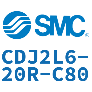 脚座型不锈钢迷你气缸 CDJ2L6-20R-C80