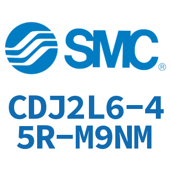 脚座型不锈钢迷你气缸 CDJ2L6-45R-M9NM
