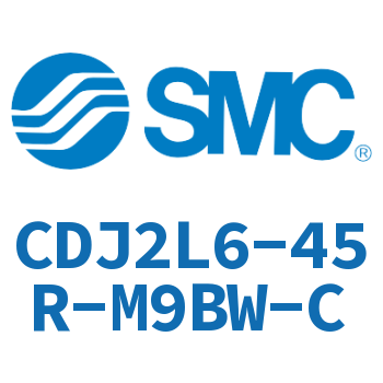 脚座型不锈钢迷你气缸 CDJ2L6-45R-M9BW-C