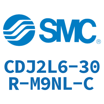 脚座型不锈钢迷你气缸 CDJ2L6-30R-M9NL-C