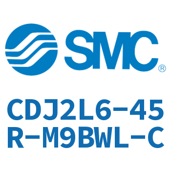 脚座型不锈钢迷你气缸 CDJ2L6-45R-M9BWL-C