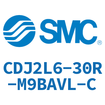 脚座型不锈钢迷你气缸 CDJ2L6-30R-M9BAVL-C