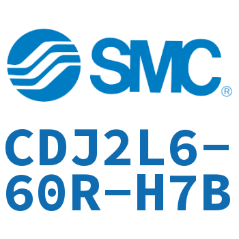 脚座型不锈钢迷你气缸 CDJ2L6-60R-H7B