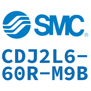 脚座型不锈钢迷你气缸 CDJ2L6-60R-M9B