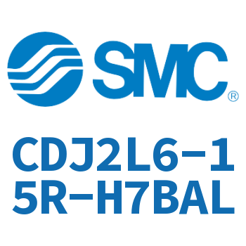 脚座型不锈钢迷你气缸 CDJ2L6-15R-H7BAL