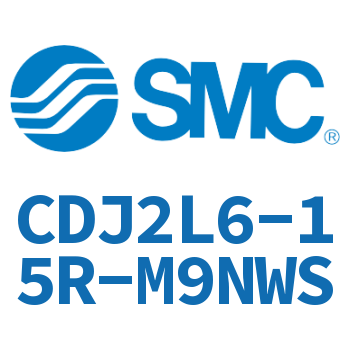 脚座型不锈钢迷你气缸 CDJ2L6-15R-M9NWS