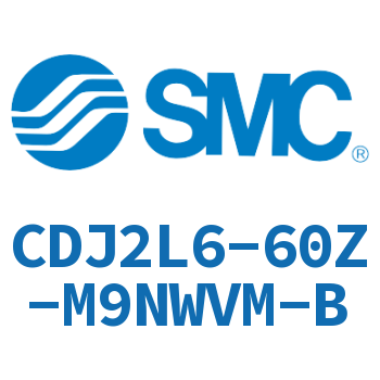 脚座型不锈钢迷你气缸 CDJ2L6-60Z-M9NWVM-B
