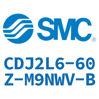 脚座型不锈钢迷你气缸 CDJ2L6-60Z-M9NWV-B