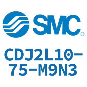 脚座型不锈钢迷你气缸 CDJ2L10-75-M9N3