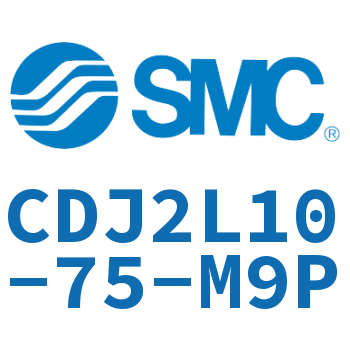 脚座型不锈钢迷你气缸 CDJ2L10-75-M9P