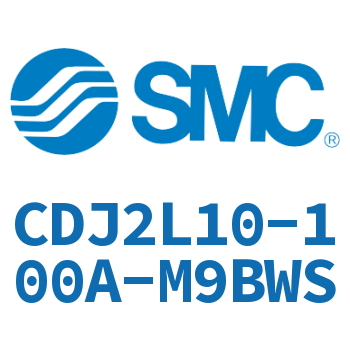 脚座型不锈钢迷你气缸 CDJ2L10-100A-M9BWS